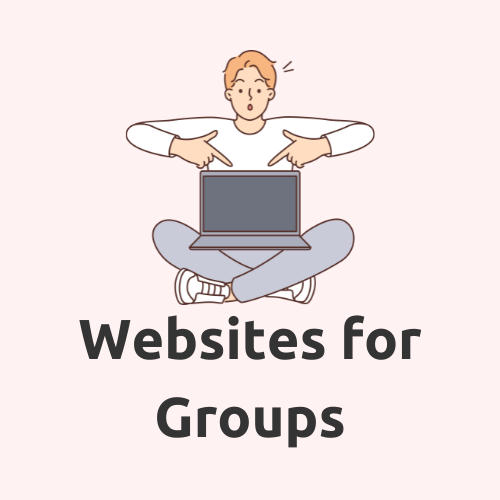 Websites for groups